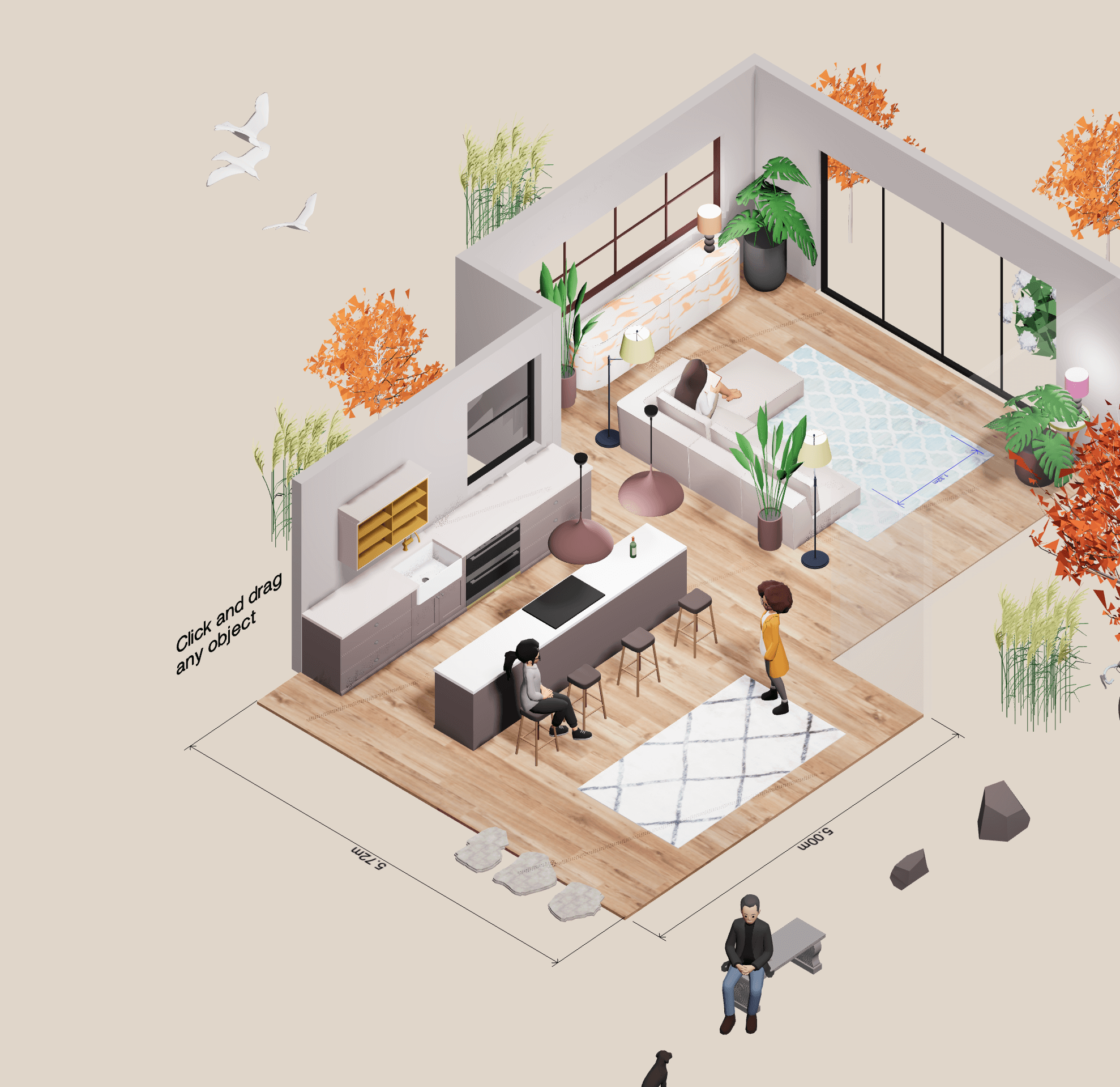 Arcadium 3D house modeling software