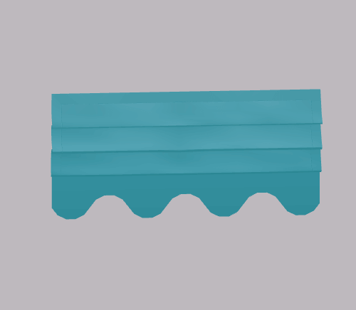 Blind Roman Wavy
