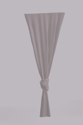 Curtain Center Tie