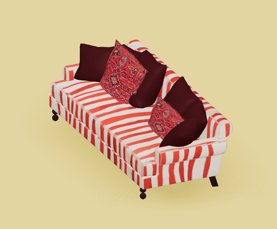 Room designer with furniture library