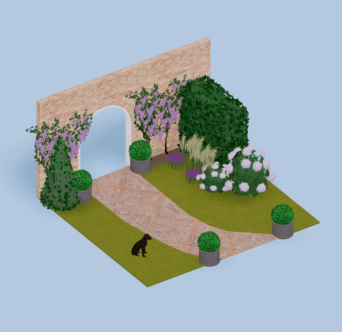 Landscape design software