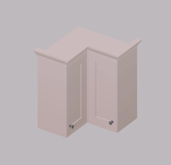High cupboard corner