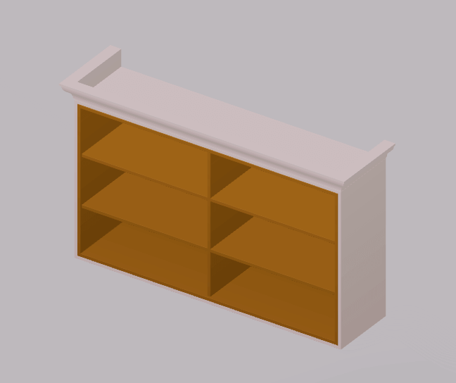 High cupboard open 120