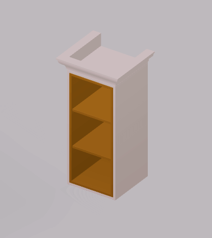High cupboard open 30