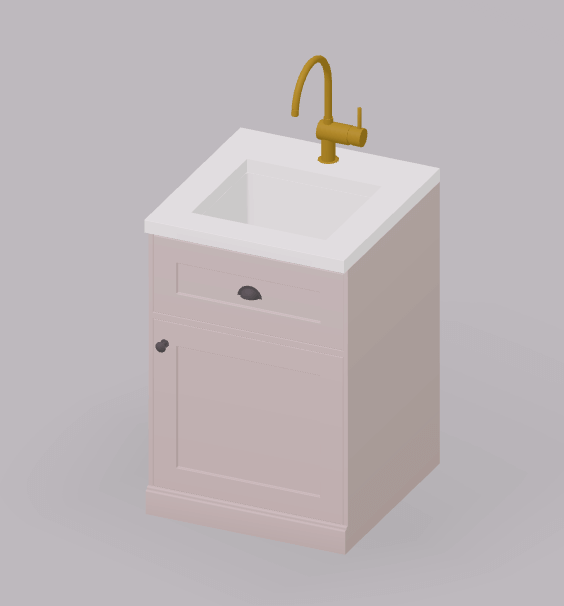 Inside sink 60
