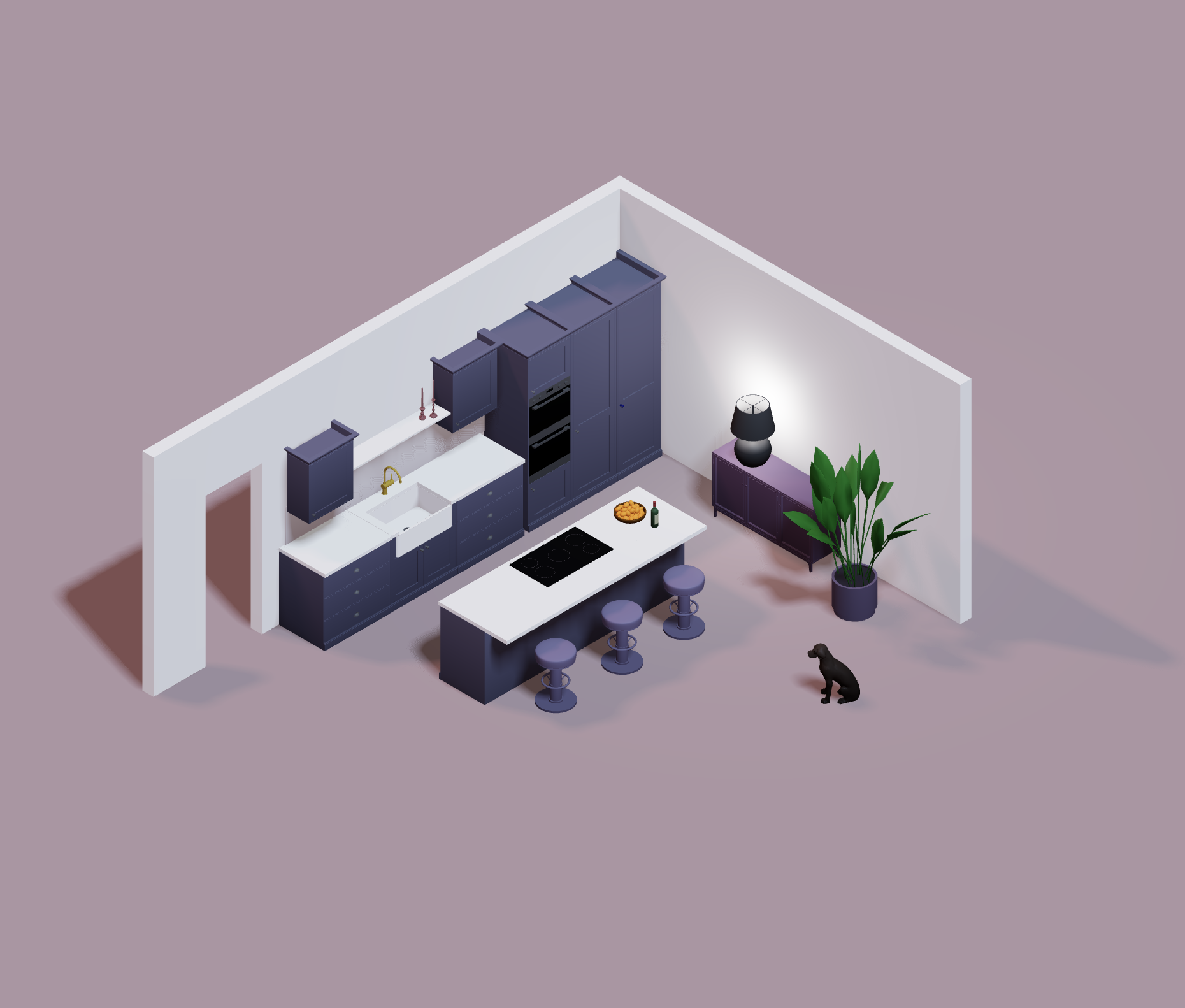 Free 3D Kitchen Design Tool | Plan Kitchen Layouts Online