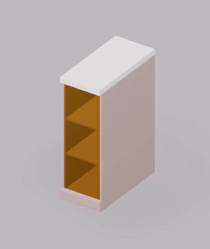 Low cupboard open 30