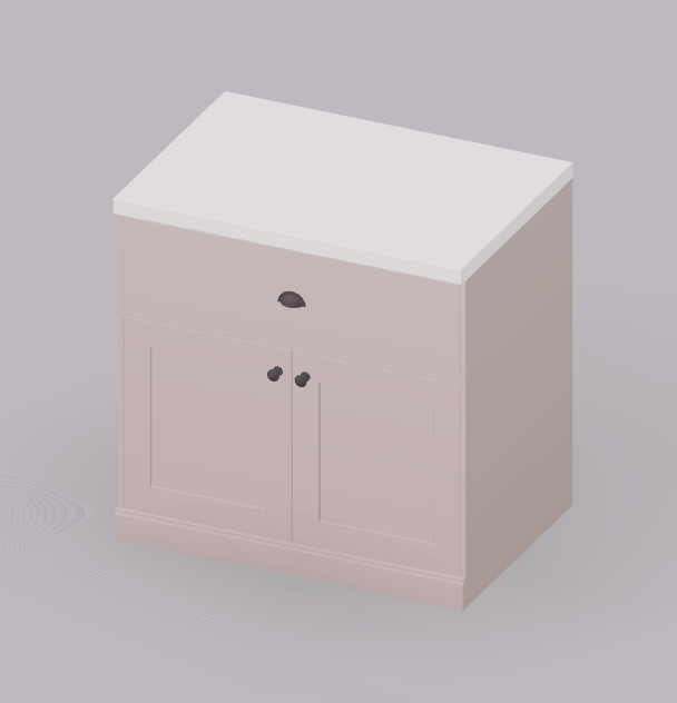 Low cupboard v 2 90
