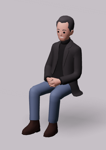 Man Sitting