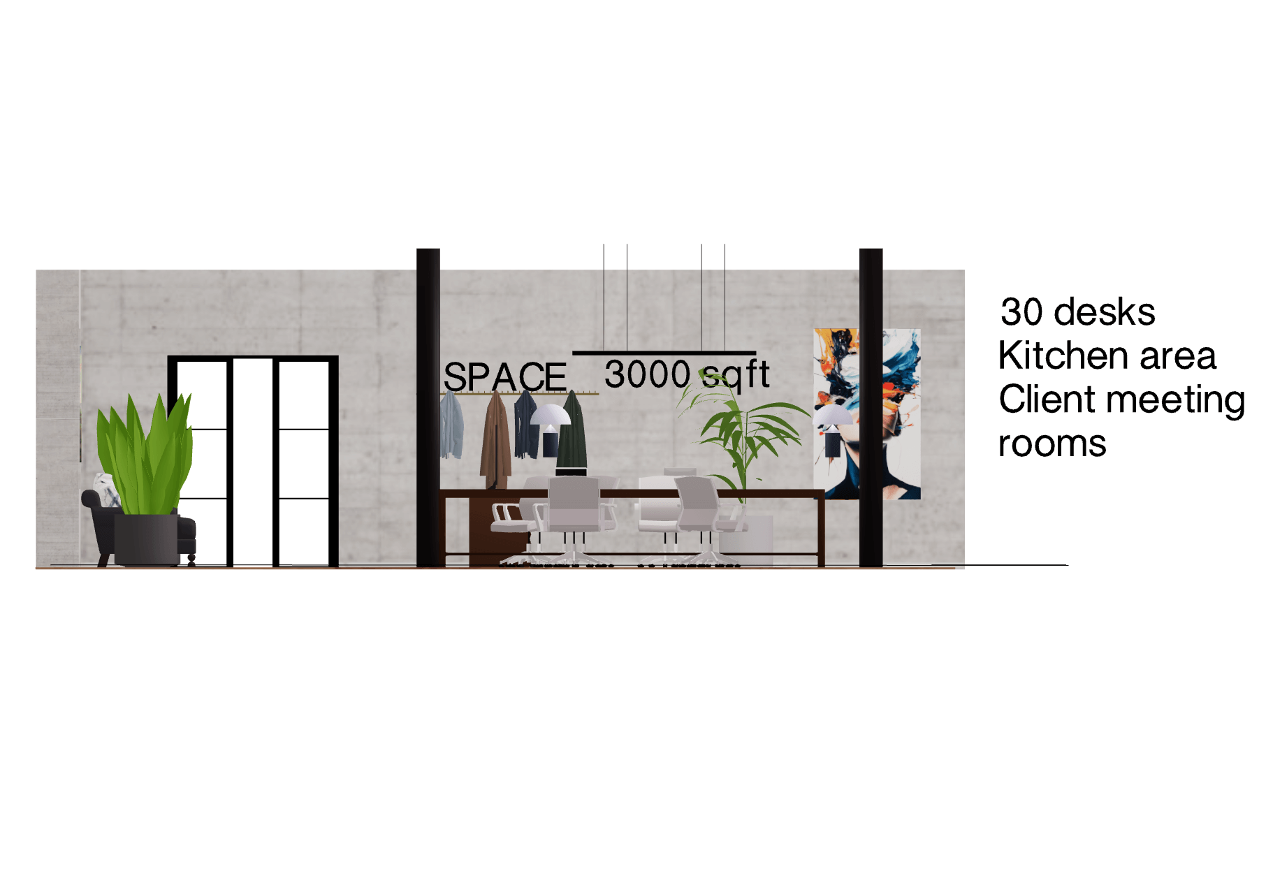Professional
                                    2D & 3D office design tool