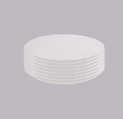 Plates Stacked