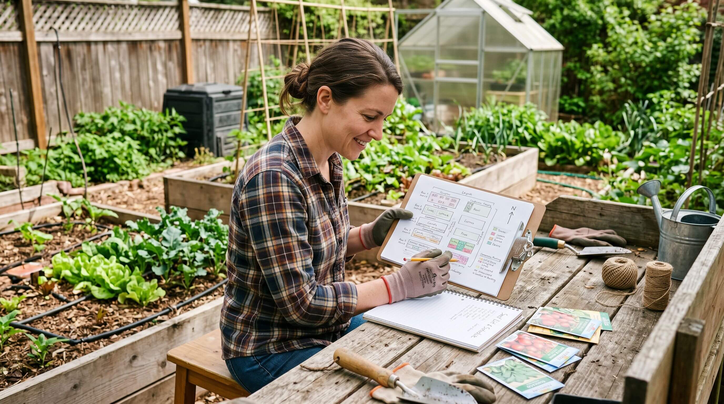 How to Plan a Vegetable Garden Layout