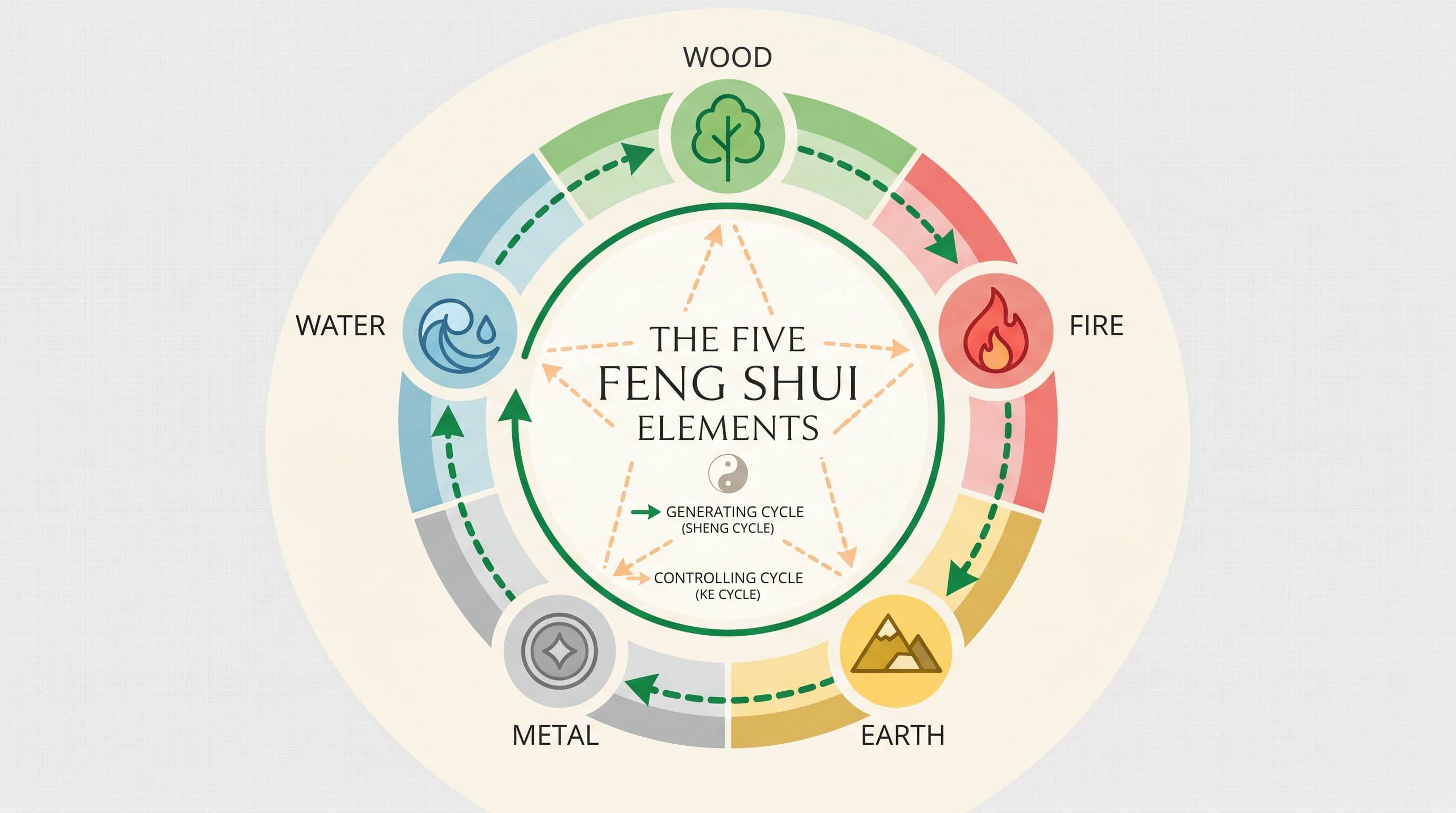 The Five Elements of Feng Shui (Explained Simply)